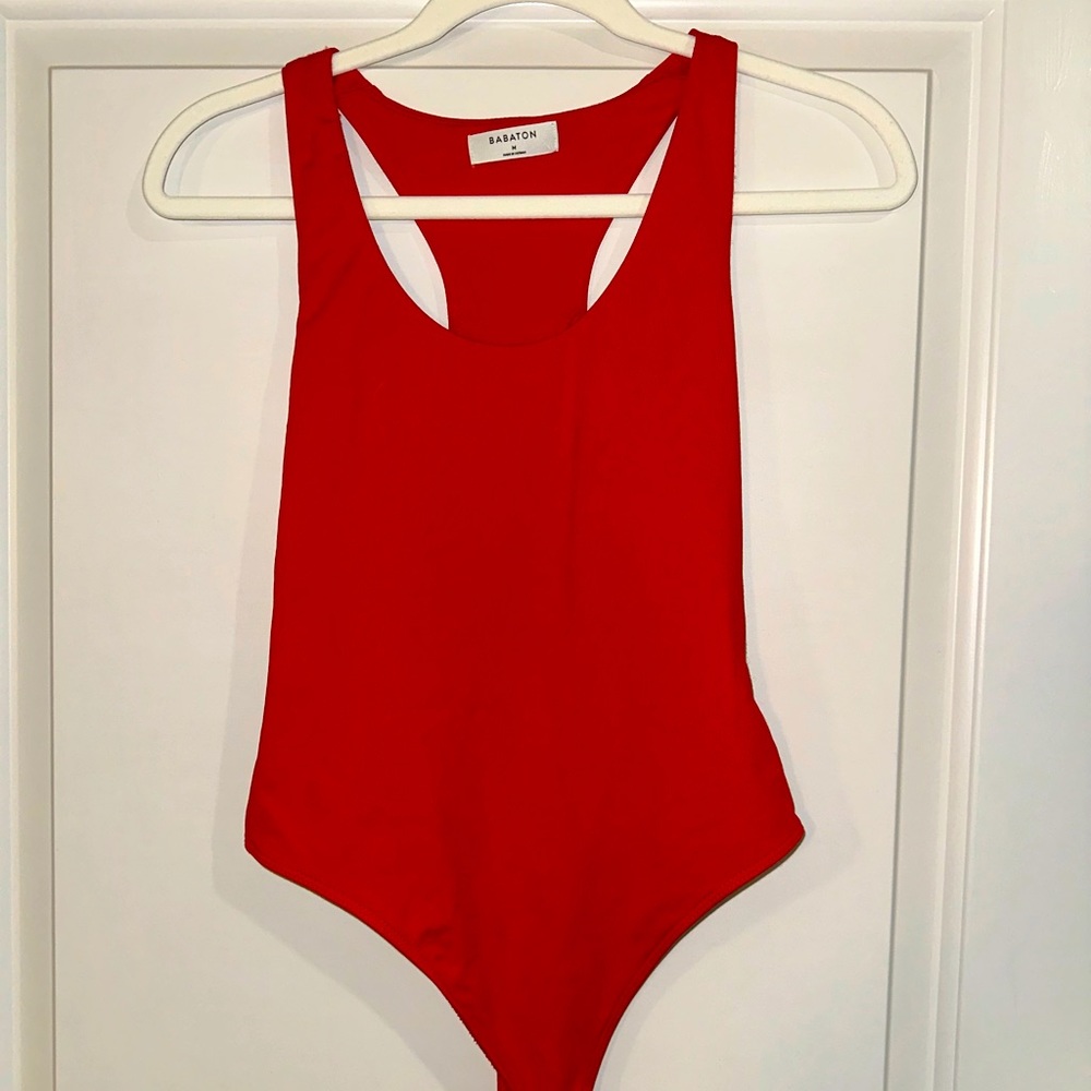 Aritzia racerback bodysuit